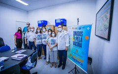 Campanha 'Unidos Pela Vacina' em Arapiraca recebe equipamentos para intensificar vacinação contra Covid-19