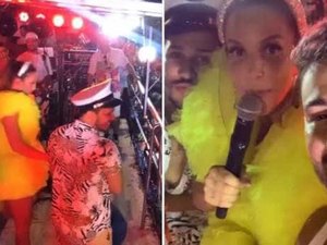 Ivete celebra casamento improvisado de Carlinhos Maia em cima do trio