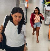 Câmera flagra mulheres furtando perfumes em loja do Centro de Arapiraca