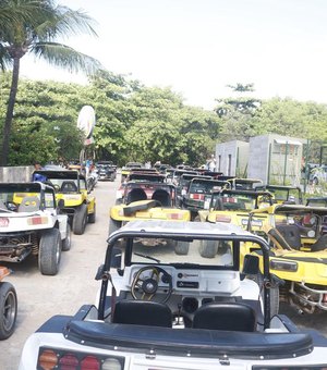 Bugueiros de Maragogi protestam para manter rotas