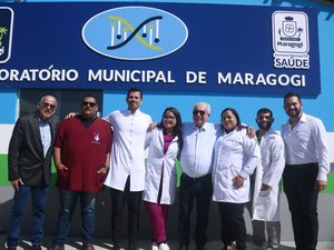 Prefeito de Maragogi inaugura laboratório e mamógrafo