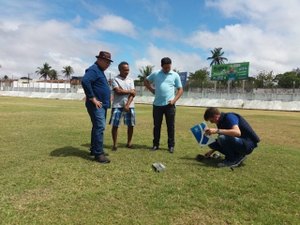 Projeto Gramados em Alagoas começou e vai durar toda esta semana no interior alagoano