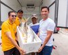 Com emenda de Rodrigo Cunha, pescadores recebem caminhão frigorífico e motores para barcos em Maceió