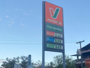 Litro da gasolina comum passa custar R$ 6,38 em Japaratinga
