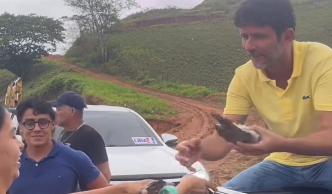 Prefeito Júnior Menezes leva alimento às famílias e fortalece tradição solidária na Semana Santa