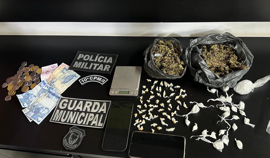 PM flagra adolescente com drogas em Teotônio Vilela