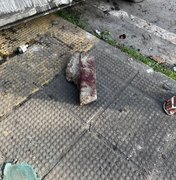 Motorista é espancado e tem carro destruído após atropelamento em Maceió