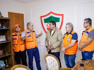 Prefeito Júlio Cezar recebe visita do coordenador da Defesa Civil Estadual