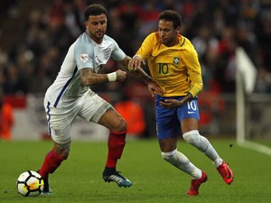 Em 1º teste contra grande Europeu, Brasil não sai do zero com desfalcada Inglaterra