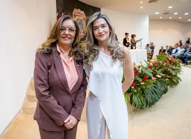 Senadora Eudócia destaca valorização feminina na posse da nova superintendente da PF em Alagoas