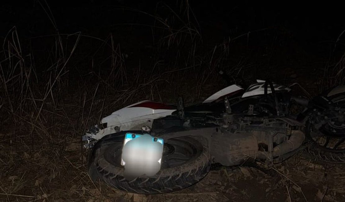 Motociclista é arremessado e morre em acidente na BR-316, no município de Pilar