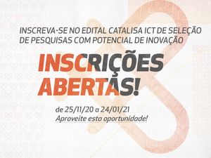 Programa abre inscrições para selecionar pesquisas de mestres e doutores na área de tecnologia