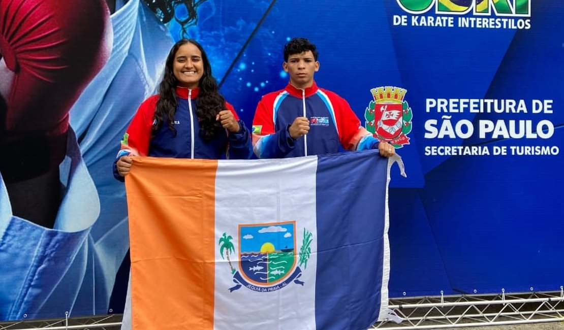 Atleta de Jequiá da Praia conquista medalha no Campeonato Brasileiro de Karatê