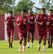No CT Ninho do Galo, CRB inicia preparação para enfrentar o ASA pelo Nordestão