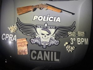 23 armas de fogo são apreendidas pela Polícia Militar de Alagoas na última semana