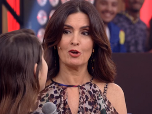 Fátima Bernardes briga com convidada após fraude ser revelada programa encontro 