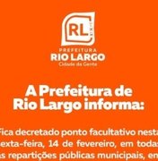 Prefeitura de Rio Largo decreta ponto facultativo nesta sexta-feira devido ao festival de verão