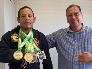 Alexandre Negão sobe ao pódio no Salvador Fall de Jiu-Jtisu e volta a representar Arapiraca