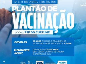 Prefeitura de Porto de Pedras anuncia plantão de vacinação