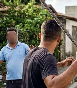 Homem é denunciado após ameaçar irmão com barra de ferro em Arapiraca
