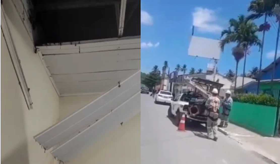 Corte de energia em ESFs e queda de teto em escola revoltam moradores de Pilar