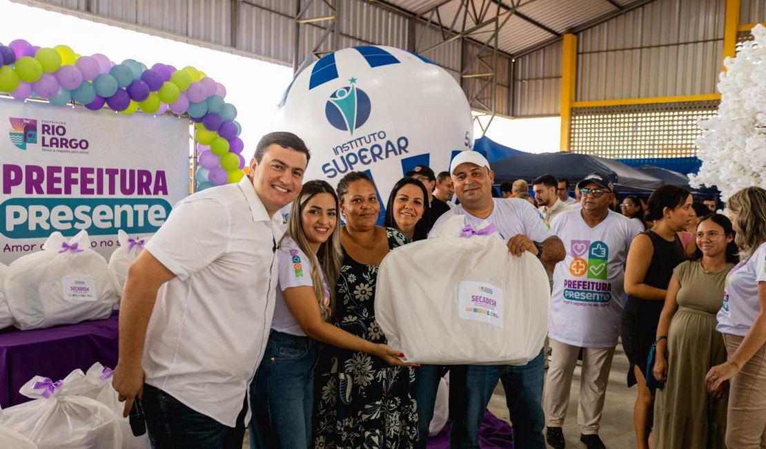 Prefeitura de Rio Largo realiza mais uma edição do Prefeitura Presente no Conjunto Jarbas Oiticica neste sábado (25)