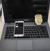 Polícia Civil prende suspeitos de receptação de notebook em Piaçabuçu