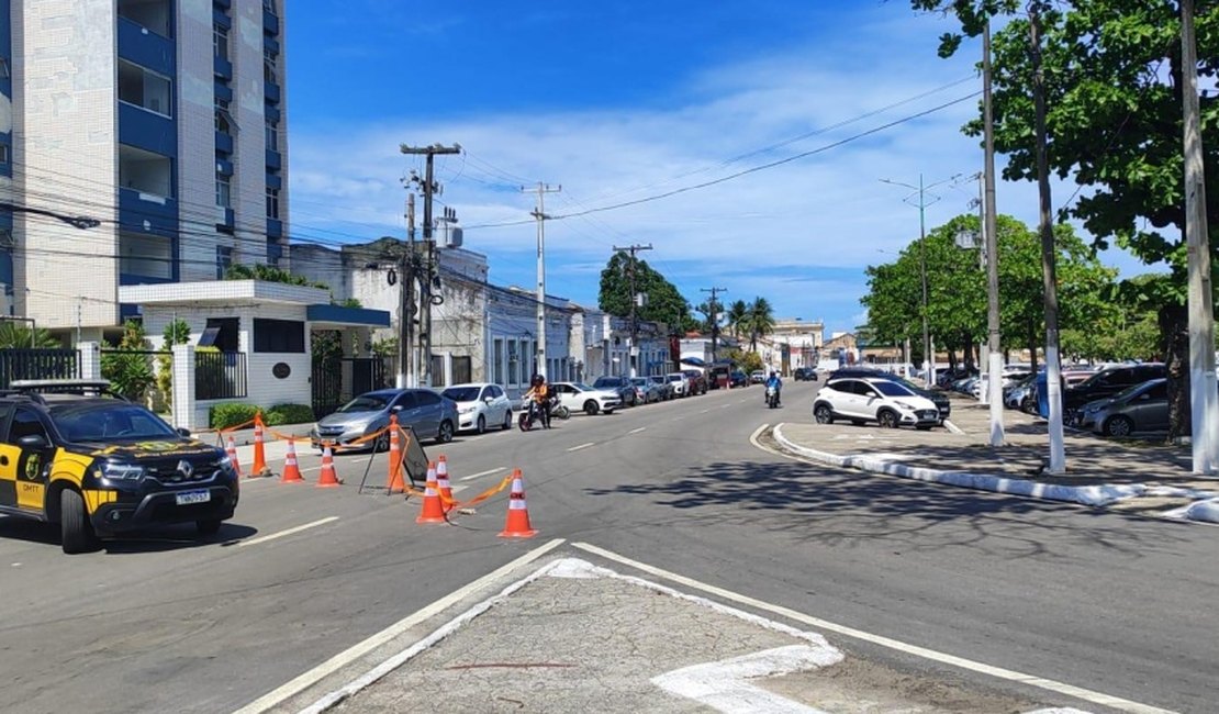Avenida da Paz será interditada nos dois sentidos a partir da noite desta terça-feira (17)