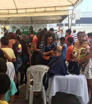Inicia hoje evento social em comunidade carente no bairro e Cruz das Almas com ajuda de alunos voluntários