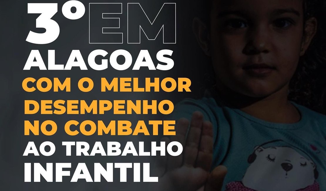 São Sebastião é o 3° município de AL que mais realizou ações de combate ao trabalho infantil
