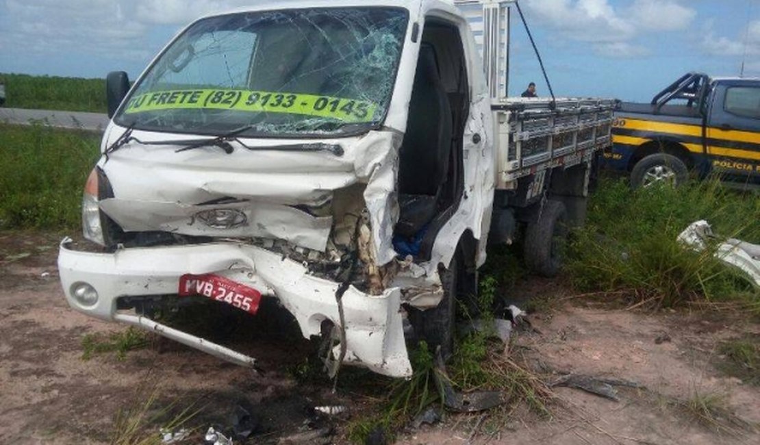 Acidente deixa um morto e dois feridos em São Miguel dos Campos