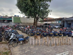 PRF recupera mais de 300 veículos em Maceió durante Operação Pátio Limpo 2025