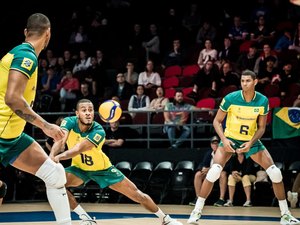 Brasil e Argentina duelam pela Liga das Nações de vôlei masculino