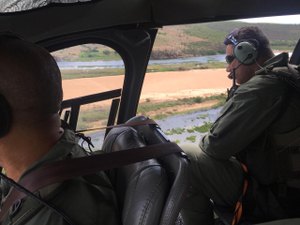 Com apoio aéreo, Bombeiros seguem na busca por Mariana Torres