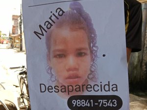 Família procura por criança desaparecida no bairro do Vergel