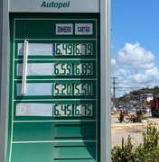 Preço do litro gasolina comum em Maragogi custa até R$ 6,79