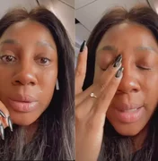 Ex-bbb Camilla de Lucas chora após ser vítima de racismo em avião
