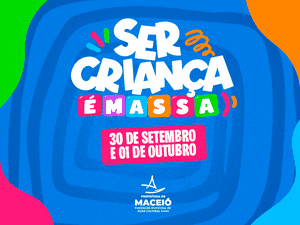 Ser Criança É Massa leva música e diversão para diferentes pontos de Maceió