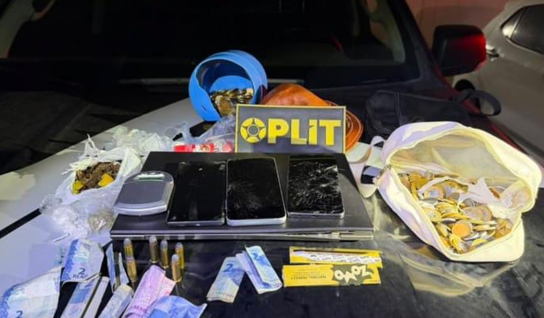 Suspeito de assassinar jovem orla de Pajuçara é preso com drogas