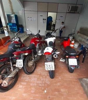 Desmanche de motos é localizado pela polícia e veículos são recuperados em Arapiraca