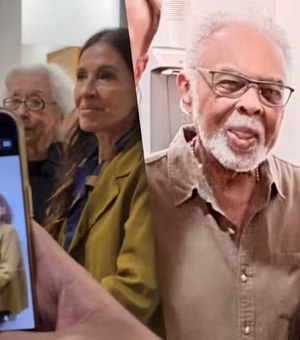 Flora Gil mostra encontro de Gilberto Gil com Fernanda Montenegro: 'Todas as luzes para a maior de todas'