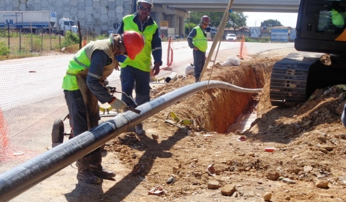 Arsal fiscaliza obras do gasoduto Penedo-Arapiraca