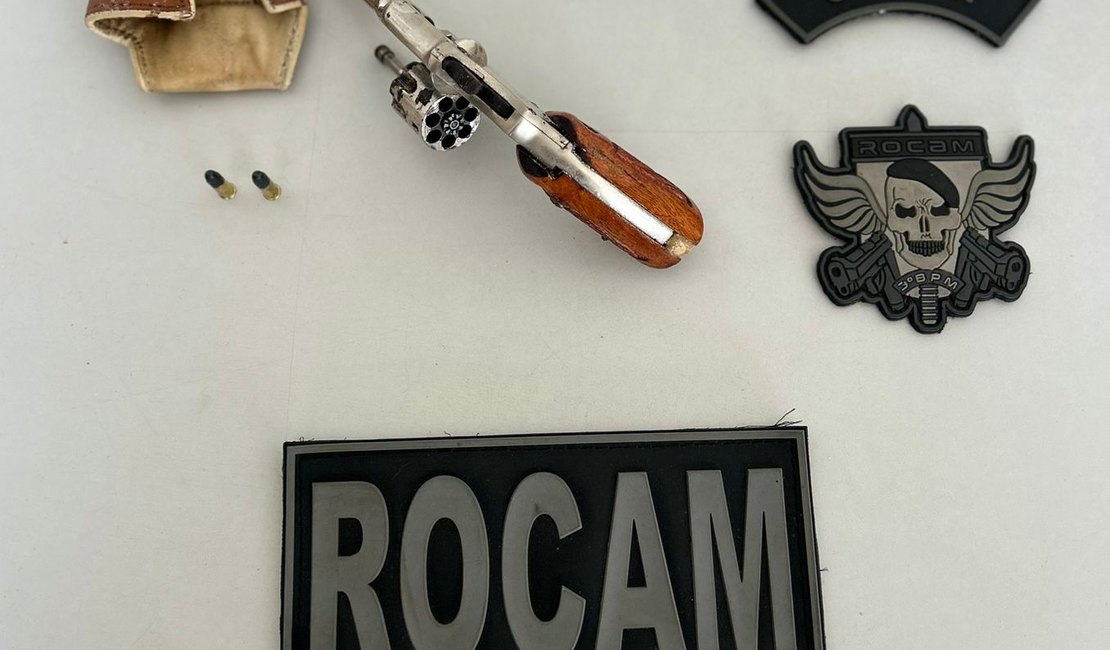 Homem é preso em Arapiraca após ameaçar vizinho com arma de fogo