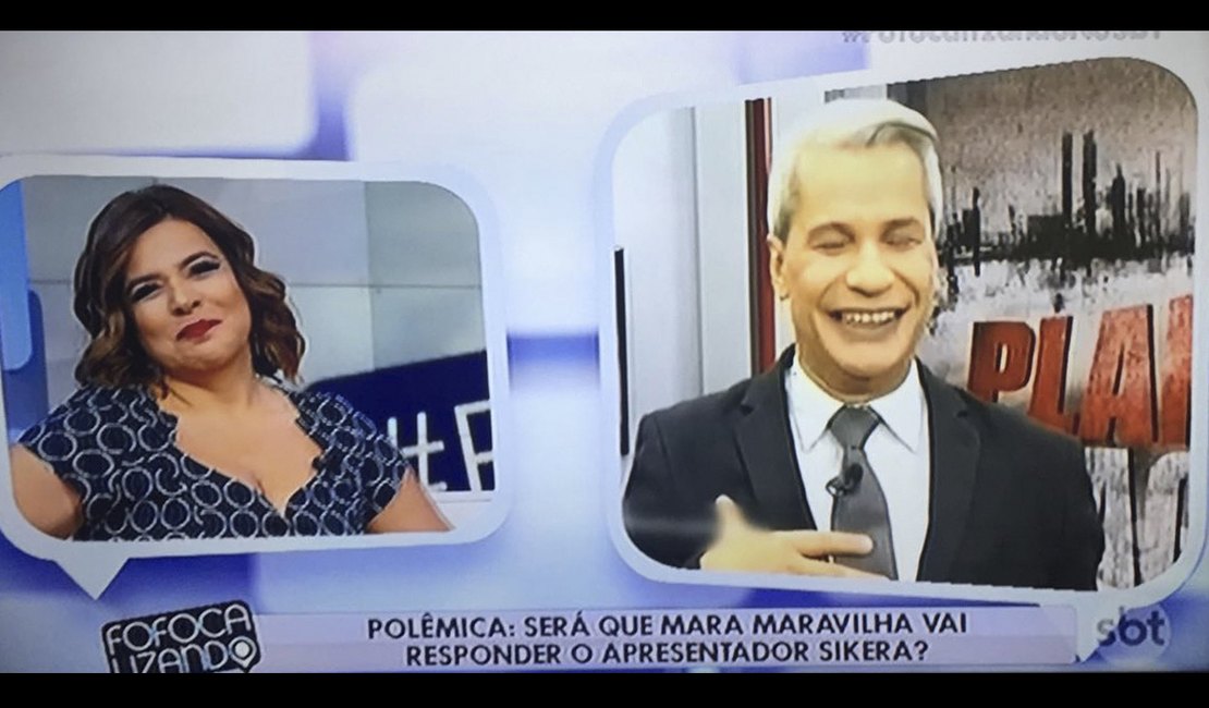 Após ser criticado por Mara Maravilha, Sikêra Júnior chama ex-apresentadora de vó