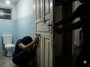 Mulher se tranca no banheiro para se proteger de agressões do marido em Arapiraca