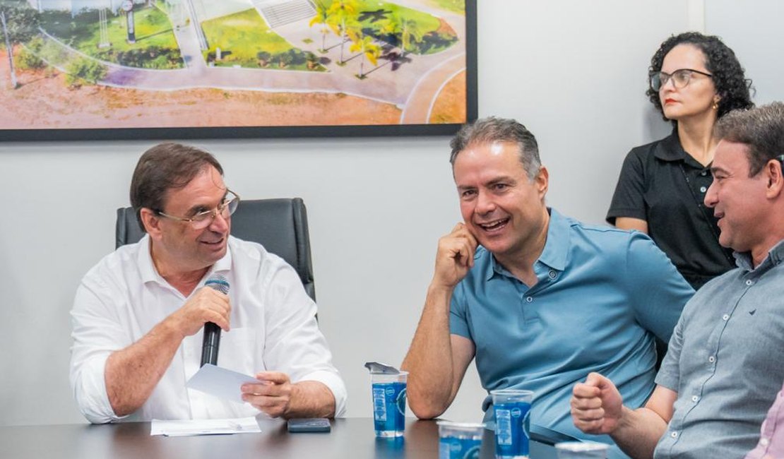 Prefeito Luciano Barbosa atribui a Renan Filho avanço do VLT em Arapiraca