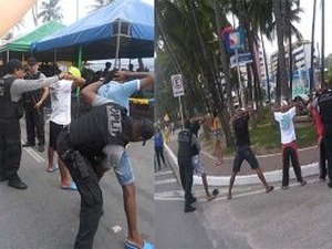 Operação combate irregularidades na orla da Capital