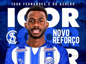 CSA anuncia a contratação de Igor Fernandes