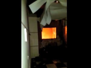 [Vídeo] Residência é destruída após incêndio em Teotônio Vilela