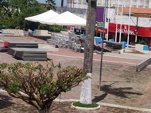 Começam os preparativos para receber o show de José Augusto em Palmeira